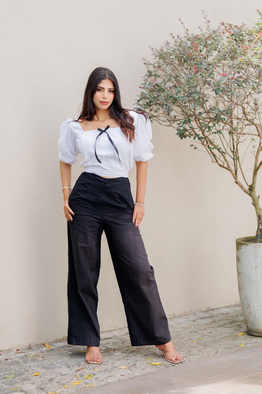 Black and White Top 2